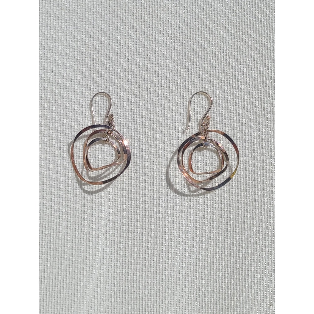 Sterling Silver 925 Sphere Dangle Drop Earrings
